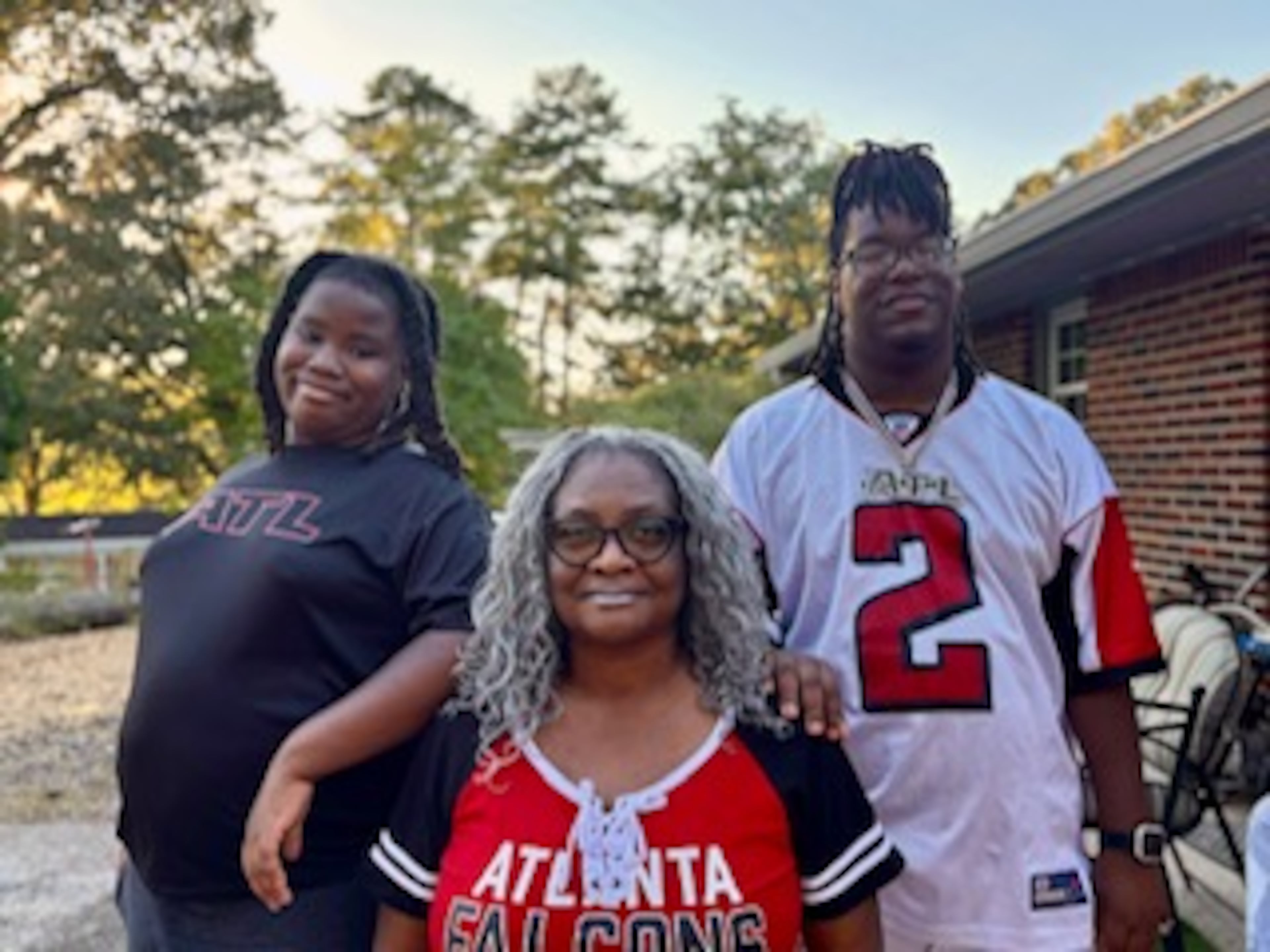 After the tragic loss of her daughter in 2023, East Point resident Brenda Mann became caregiver to her grandsons, Cayden and Tyson. (Photo Courtesy of Satavia Mann)