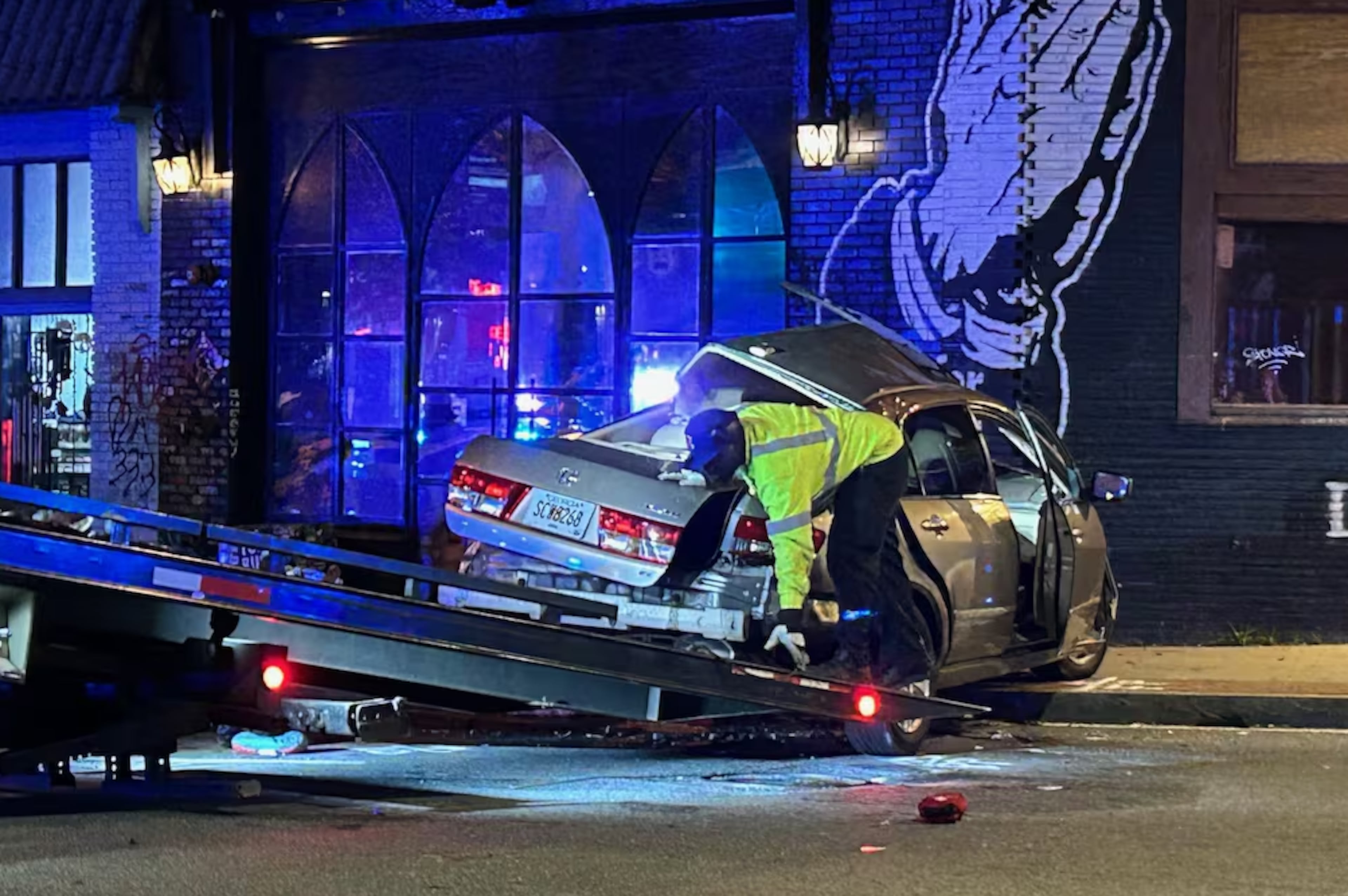 GSP Chase crash in Little Five Points