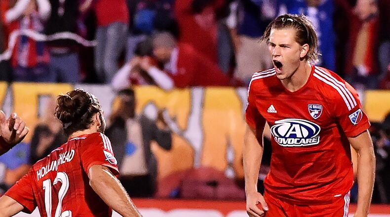 FC Dallas defender Walker Zimmerman, a native of Lawrenceville, and his team are atop this week’s power poll. (Jasen Vinlove-USA TODAY Sports)