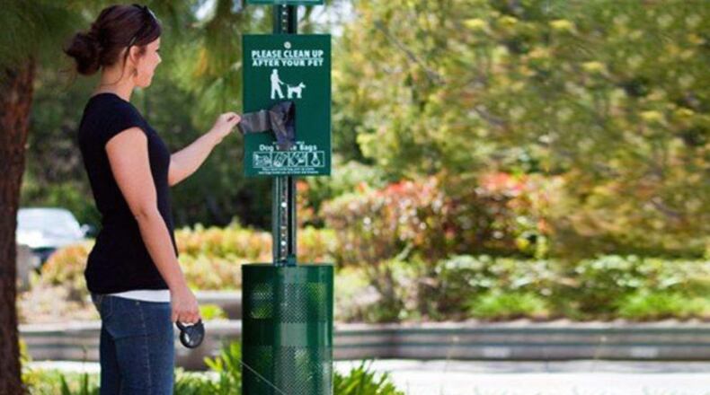 The Milton City Council recently heard a proposal by Public Works Director Robert Drewry about the possibility of adding pet waste stations along roadways in the Deerfield Parkway Corridor. (Courtesy Terra Bound Solutions)
