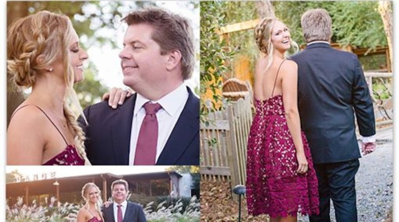 From the rehearsal dinner on Friday, October 21, 2016.