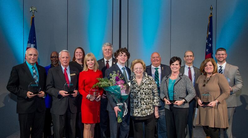 The Gwinnett Chamber honored nearly 90 finalists and 12 recipients at its annual Healthcare Awards. Courtesy Gwinnett Event Photography
