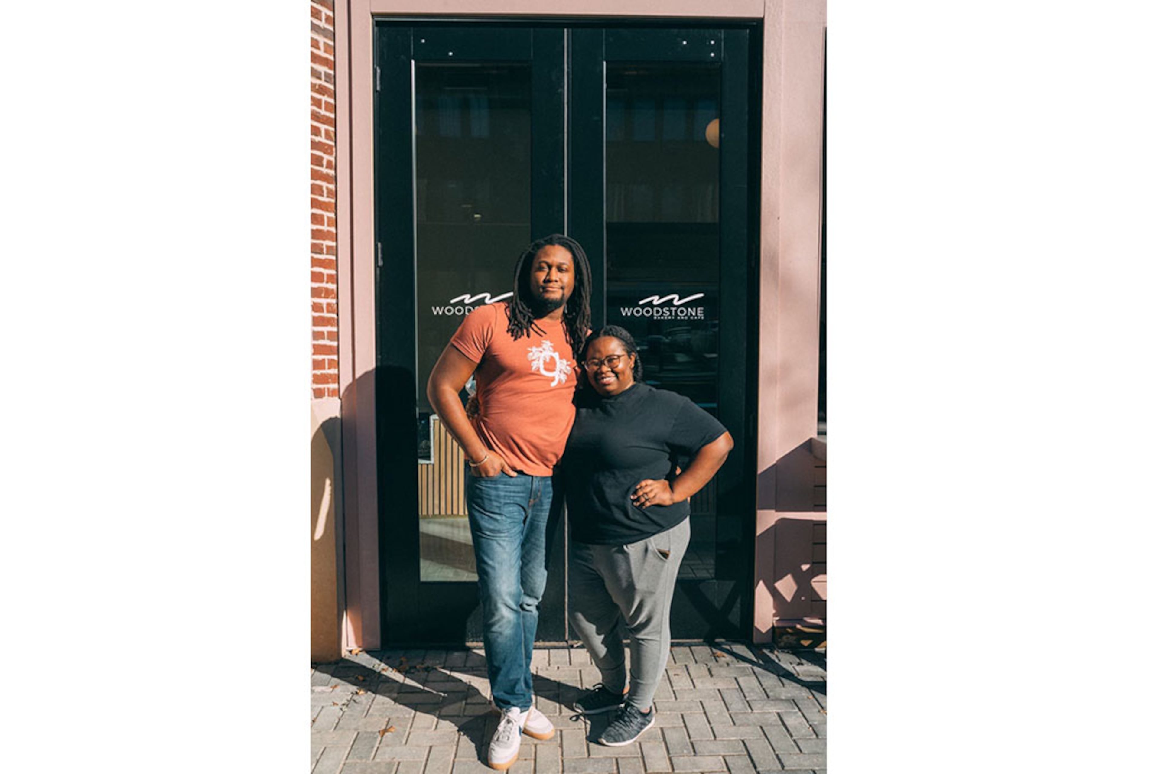 Daniel and Shellane Brown of Woodstone Bakery and Cafe. / Courtesy of Woodstone Bakery and Cafe