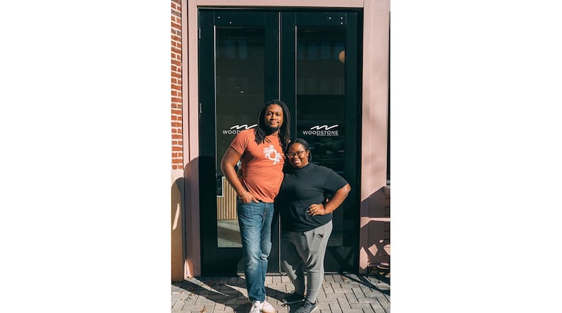 Daniel and Shellane Brown of Woodstone Bakery and Cafe. / Courtesy of Woodstone Bakery and Cafe