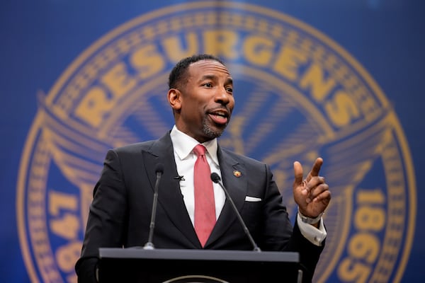 Atlanta Mayor Andre Dickens entered his second term of office this week. (Arvin Temkar/AJC)