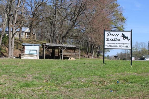Price Stables is located at 2857 Highway 411 in Fairmount, Georgia. (Photo Courtesy of Cat Webb)