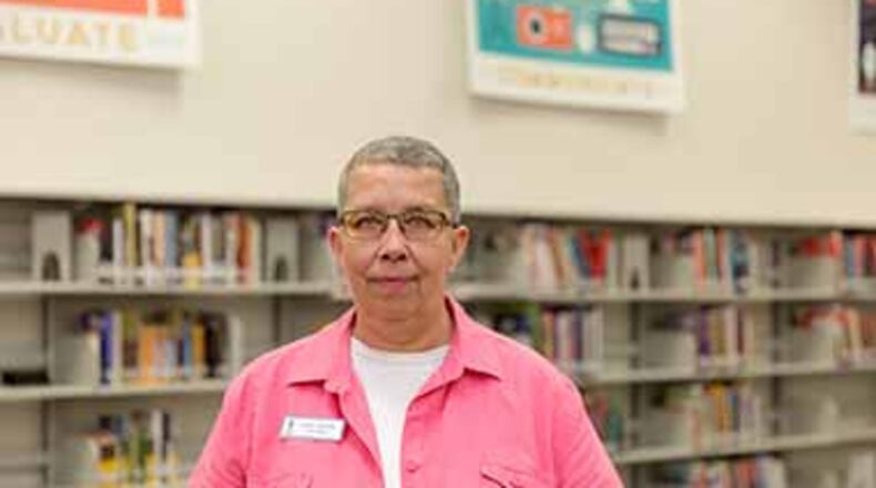 Karen Vaught, a language arts and ESOL (English as a Second Language) teacher at GIVE Center West in Gwinnett County, has been named the 2019-20 Georgia Alternative Teacher of the Year by the Georgia Association of Alternative Education. PHOTO COURTESY OF GWINNETT COUNTY PUBLIC SCHOOLS