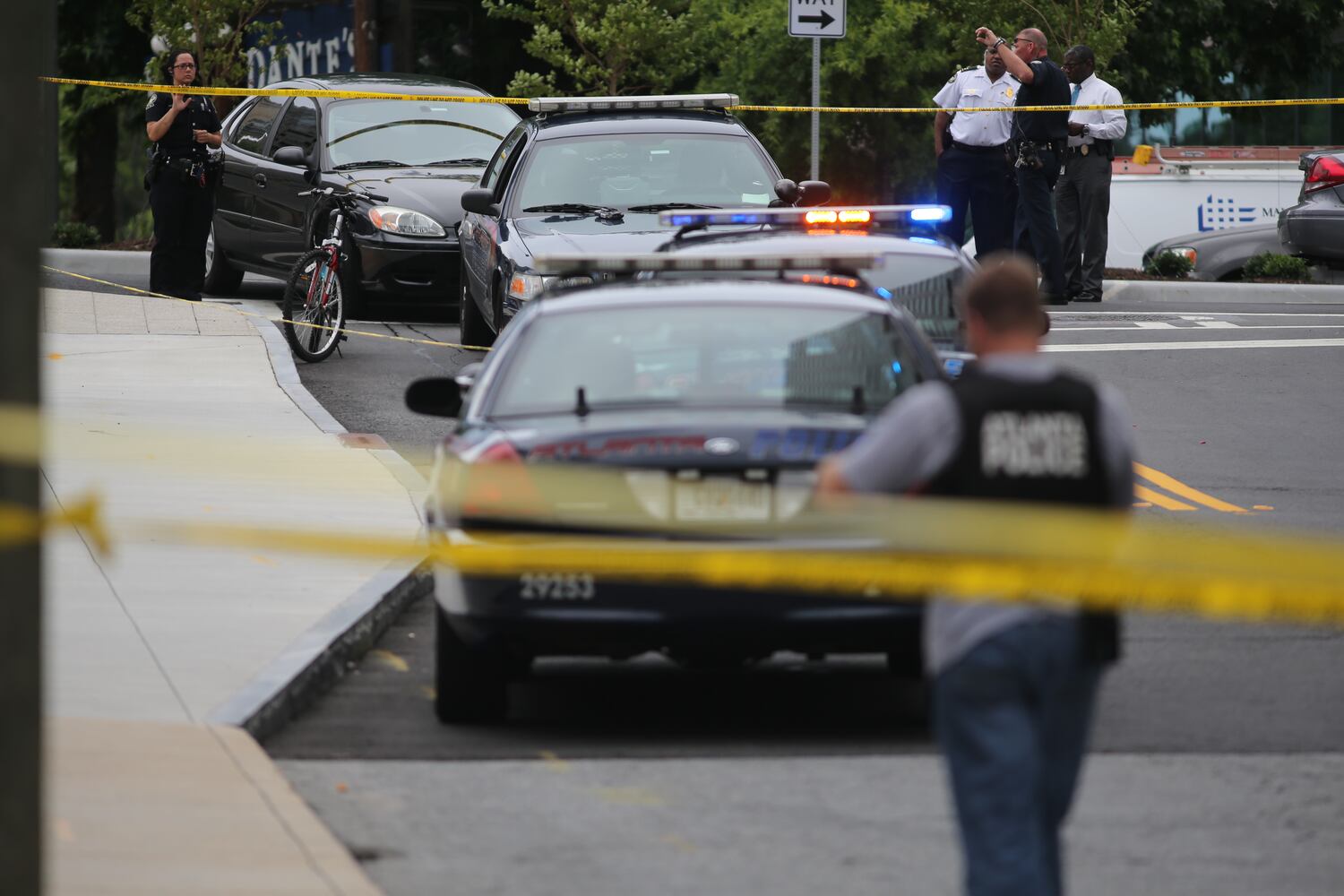 Atlanta officer shoots suspect near Lenox