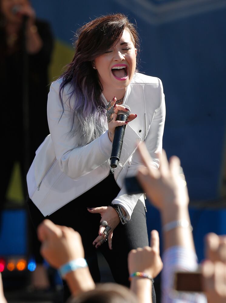 Demi Lovato on Good Morning America - June 6, 2014