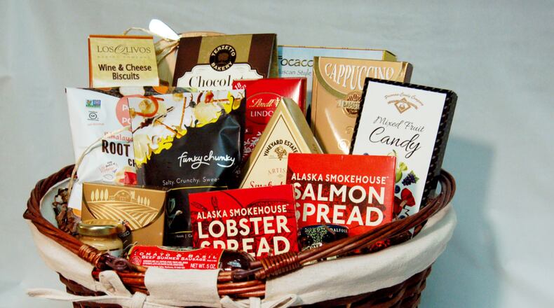 Gift basket from Savi Provisions. Courtesy of Savi Provisions