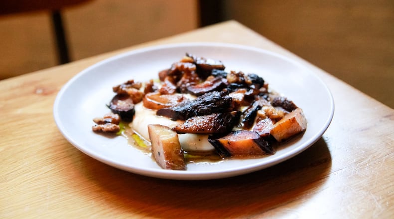 Ember-Roasted Carrots with Burrata from Brezza Cucina. CONTRIBUTED BY HANNAH JONES