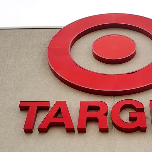 A Target sign is shown on a store on Friday, July 7, 2023. (Gene J. Puskar/AP)