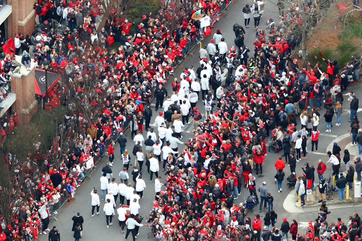 Athens parade