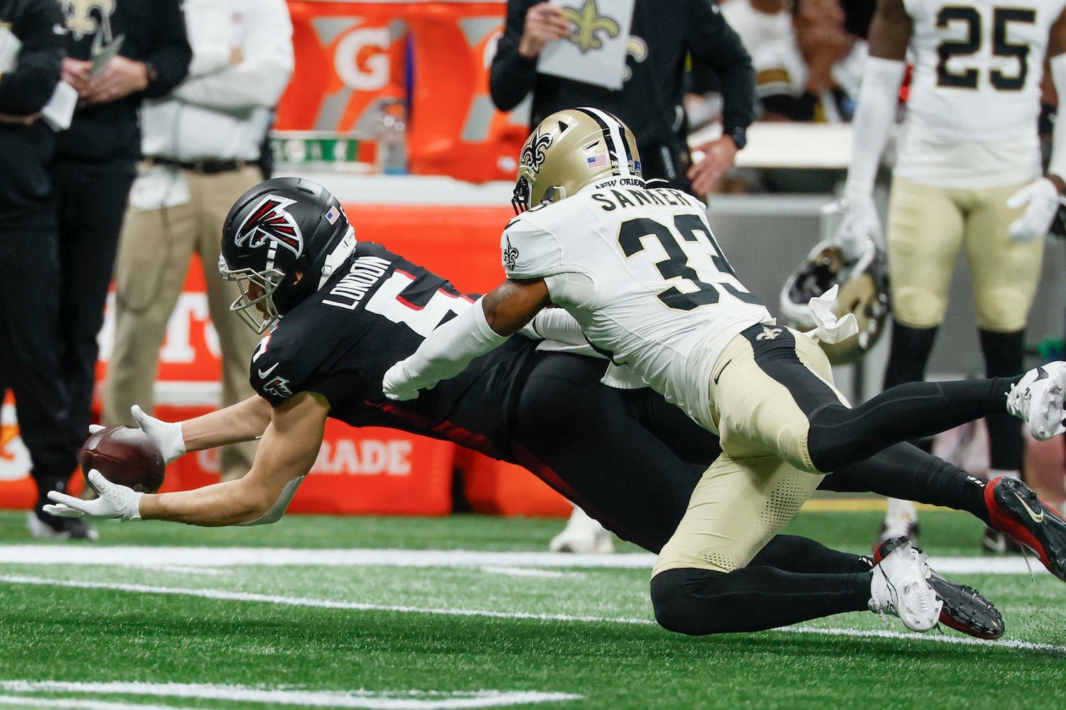 Atlanta Falcons, New Orleans Saints