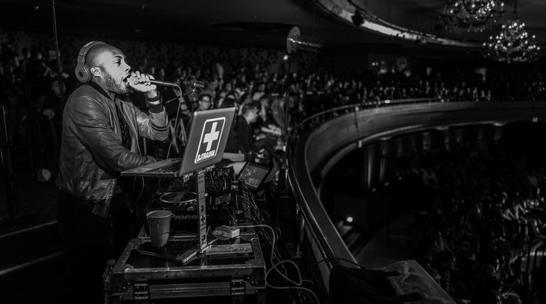 DJ Trauma performs at the Palladium in L.A. Contributed by Mathieu Bitton