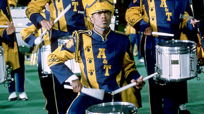 Nick Cannon starred in the 2002 Atlanta-based film "Drumline," which grossed $56 million on a $20 million budget. CREDIT: Fox
