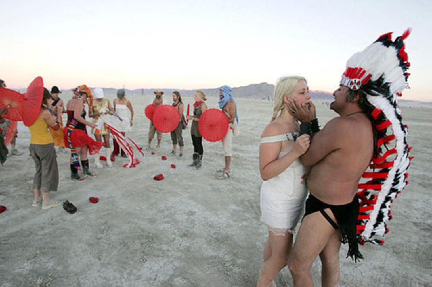 A dusty Burning Man fest