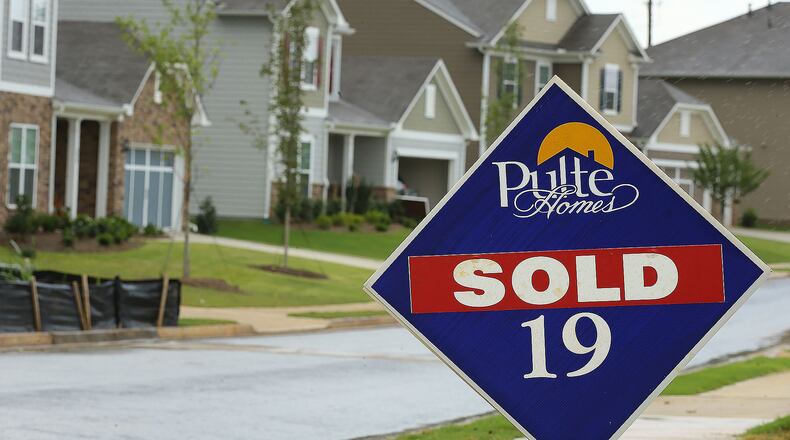 Atlanta-based PulteGroup last quarter had revenues of $3.8 billion, a 10% jump from the same period a year ago, the company announced Tuesday. (Curtis Compton/The Atlanta Journal-Constitution/TNS)