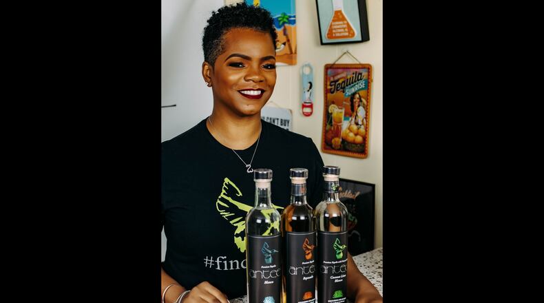 Nayana Ferguson founded Anteel Tequila, making her the first Black woman to own a tequila brand. The tequila has won more than 46 awards since 2019.
(Courtesy of Anteel Tequila / Manna Ibanez)