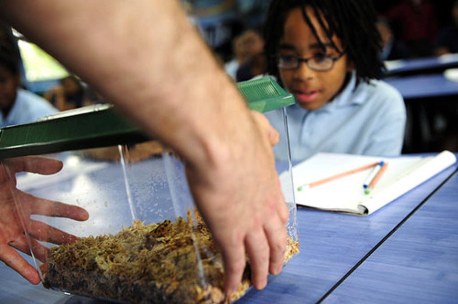 Jeff Corwin visits the Ron Clark Academy