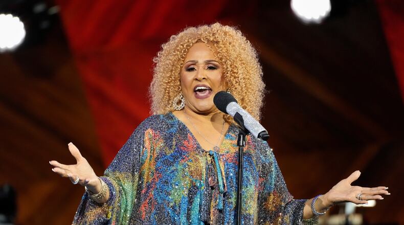 FILE - Darlene Love performs during the Boston Pops Fireworks Spectacular in Boston on July 4, 2024. (AP Photo/Michael Dwyer, File)