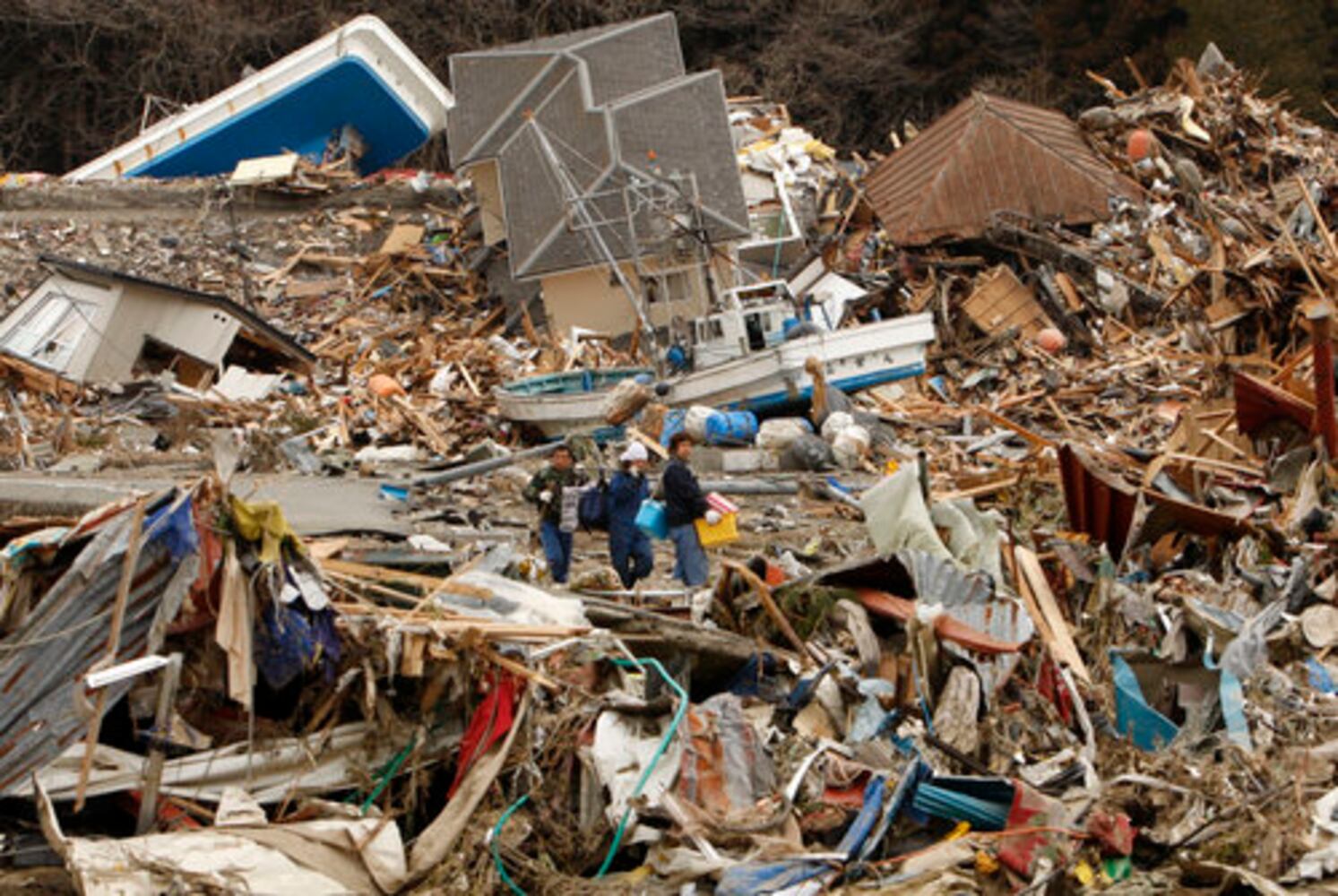 Japan earthquake, tsunami aftermath