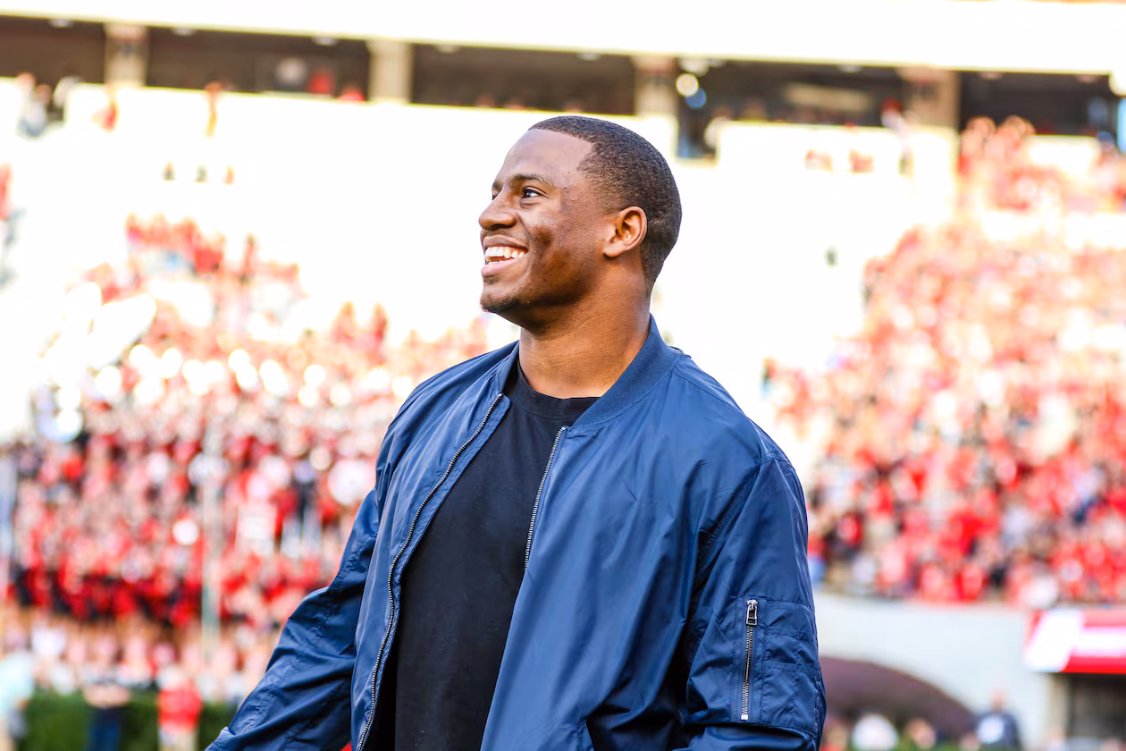 Former Georgia running back Nick Chubb announced his retirment from the NFL on Friday. (Jeff Sentnell/DawgNation)