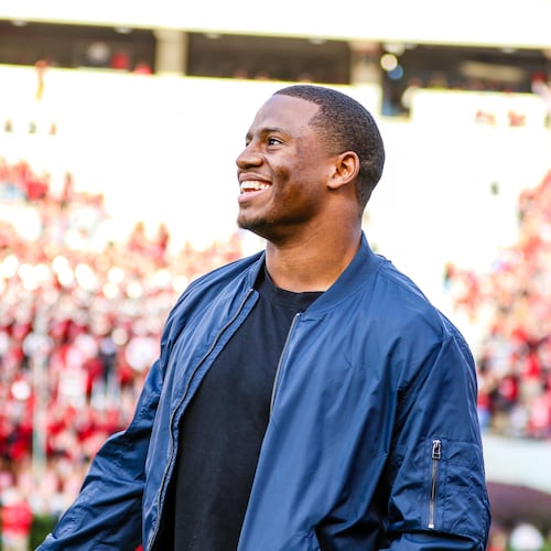Former Georgia running back Nick Chubb announced his retirment from the NFL on Friday. (Jeff Sentnell/DawgNation)
