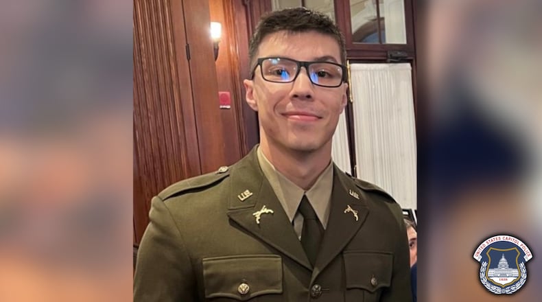 Christopher Katz, a 22-year-old recruit officer with the United States Capitol Police, died in an off-duty car crash in Georgia.