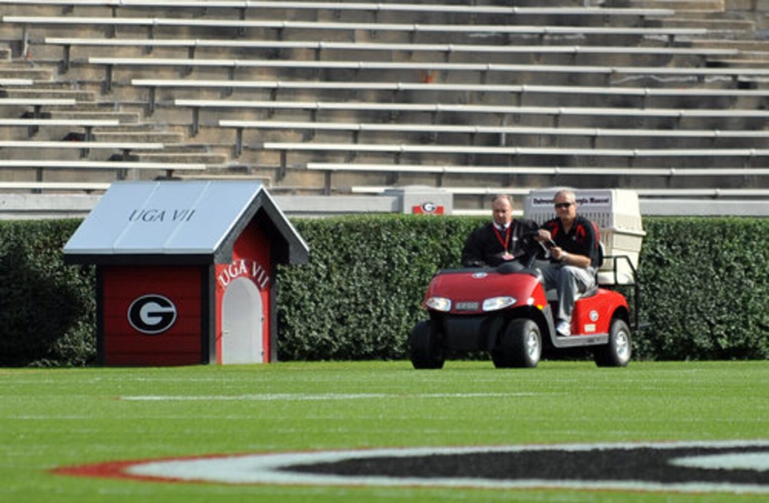 Memorial service for Georgia mascot Uga VII