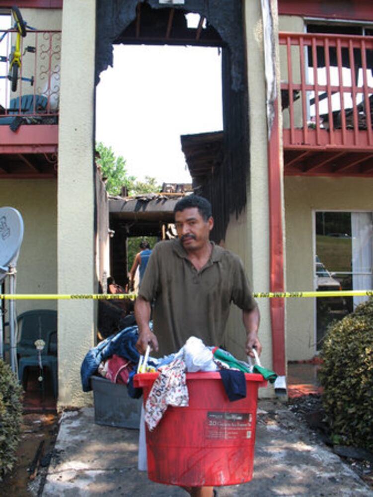 Magnolia Crossing apartment fire