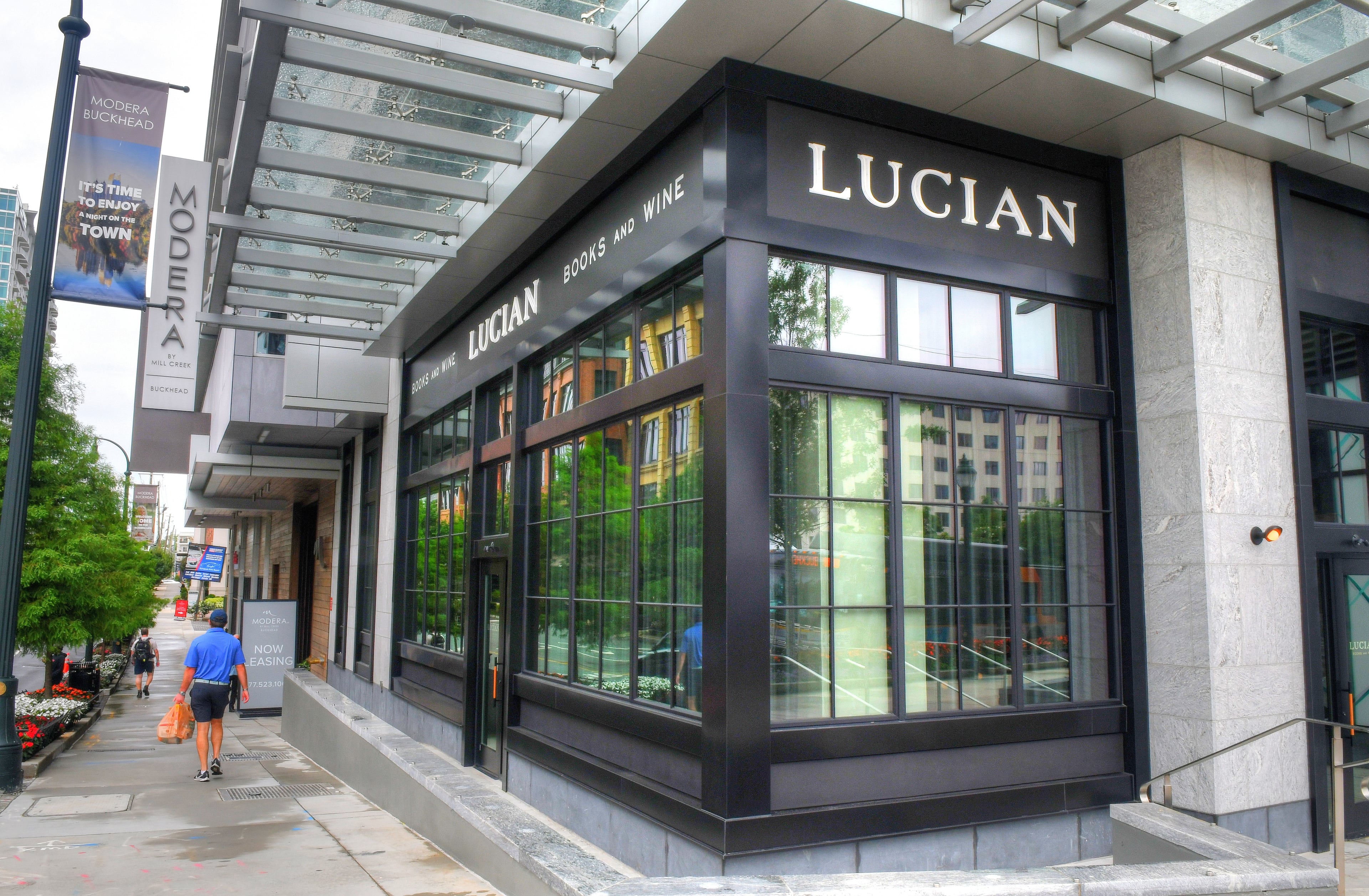 With its toney Buckhead address and beautiful space featuring triple-height ceilings, it’s easy to forget that Lucian Books and Wine really is a small, indie restaurant. (Chris Hunt for the AJC)
