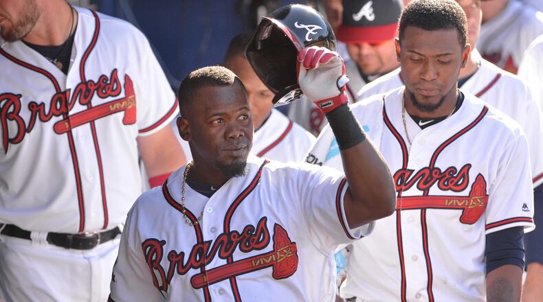 Adonis Garcia is hitting .347 for Gwinnett with four homers and 13 RBIs. File photo