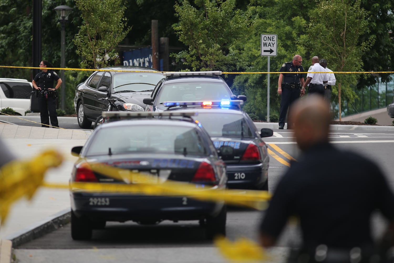 Atlanta officer shoots suspect near Lenox
