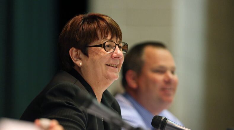 Gwinnett County Commission Chairman Charlotte Nash has proposed a 51 percent raise for district commissioners, though her own salary would remain unchanged. JASON GETZ / JGETZ@AJC.COM