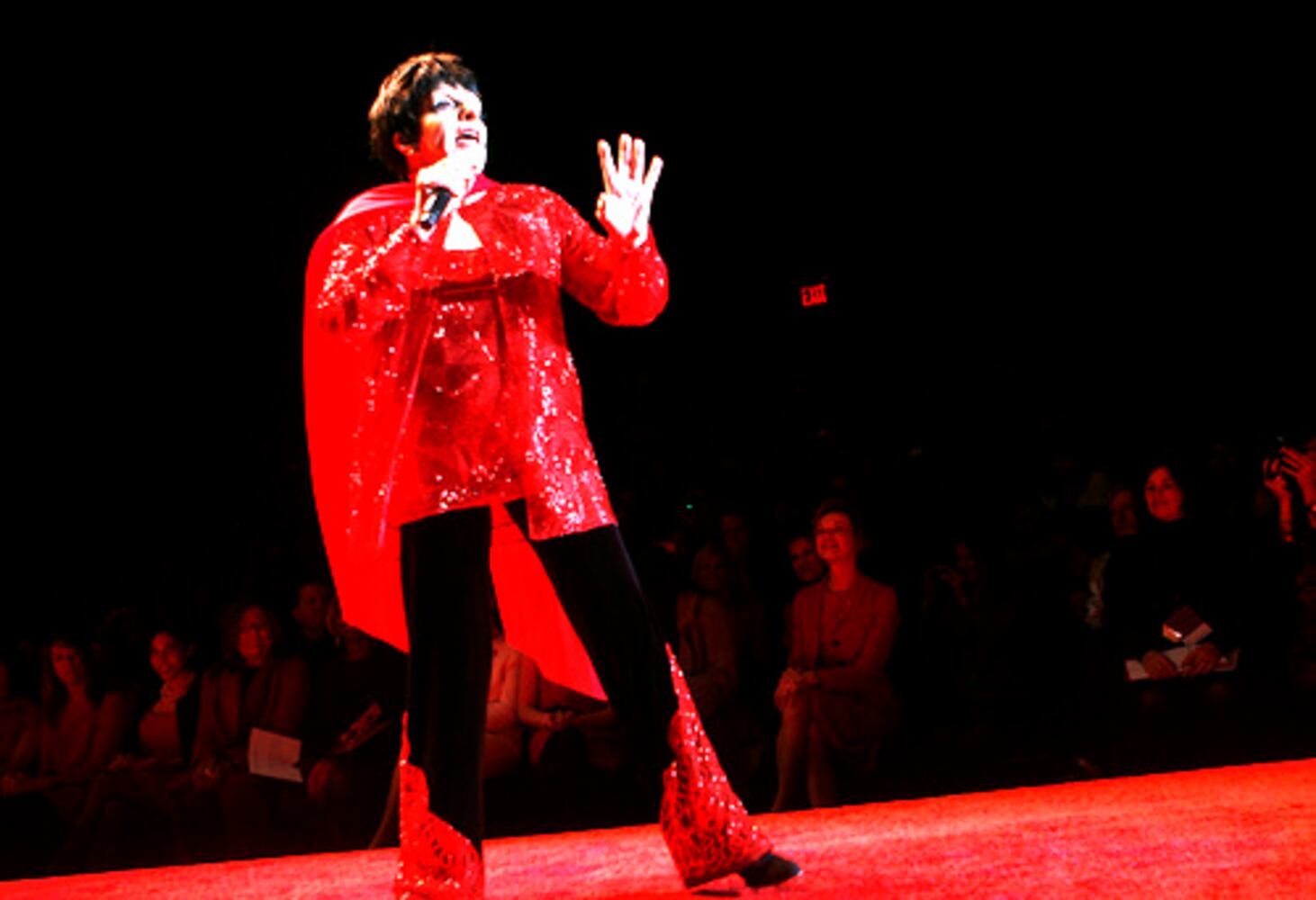 Celebs' red dresses good for the heart