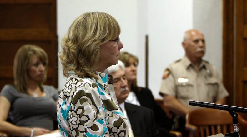 Judge Kristina Cook Graham walks into the Chattooga County Courthouse Superior Court six years ago. Photo Courtesy of - Zachary D. Porter/Daily Report