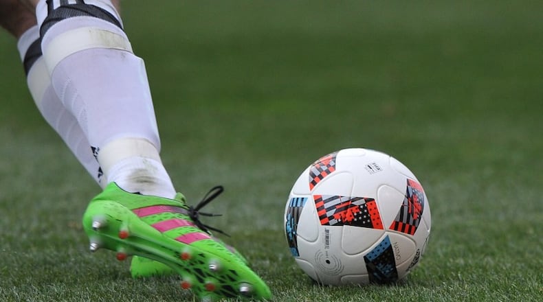 Alpharetta will spend $406,461 replacing the artificial turf of the soccer field at Webb Bridge Park. AJC FILE