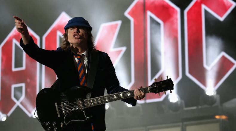 AC/DC guitarist Angus Young has donated more than $19,000 to an Alzheimer’s charity after learning of a Canadian hockey ref’s skating marathon meant to raise money for the disease.