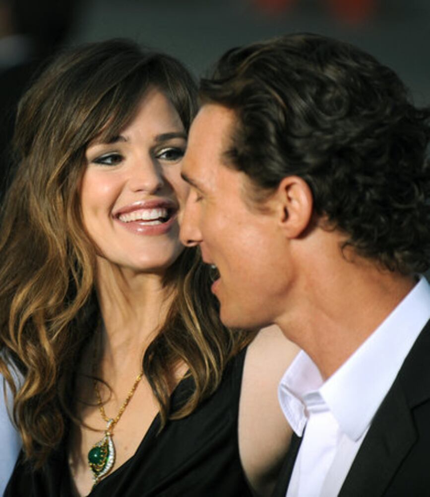 Matthew McConaughey, Jennifer Garner share red carpet at 'Ghosts' premiere