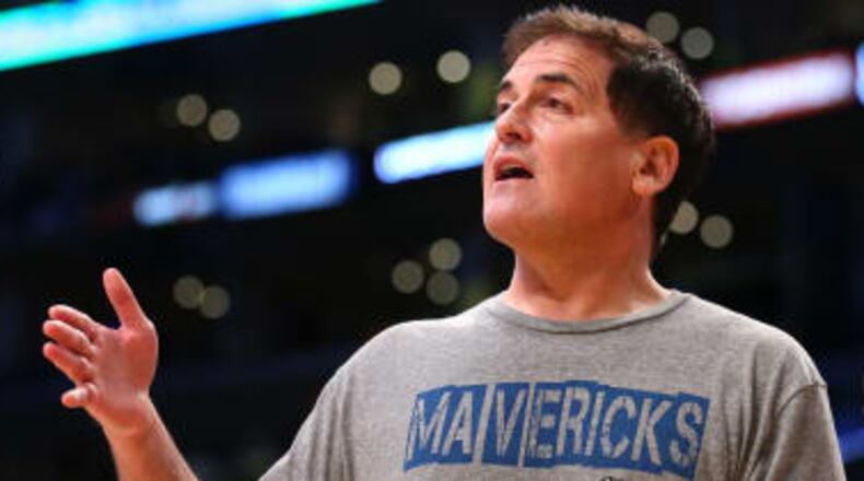 Mavericks franchise owner Mark Cuban.