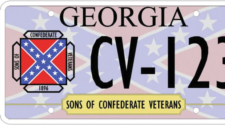 Georgia allows this plate. Texas rejected a similar one. What does the Constitution say?