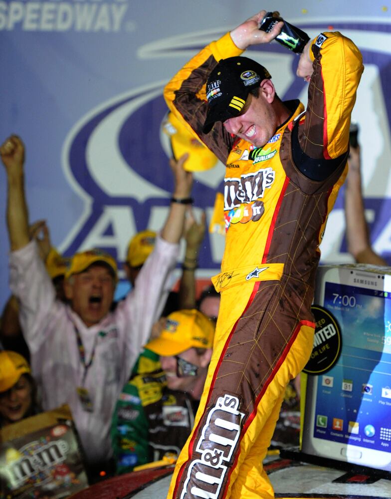 NASCAR under the lights at Atlanta Motor Speedway