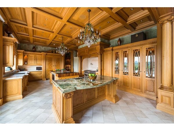 The kitchen in the main house. Photos: Atlanta Fine Homes Sotheby's International Realty