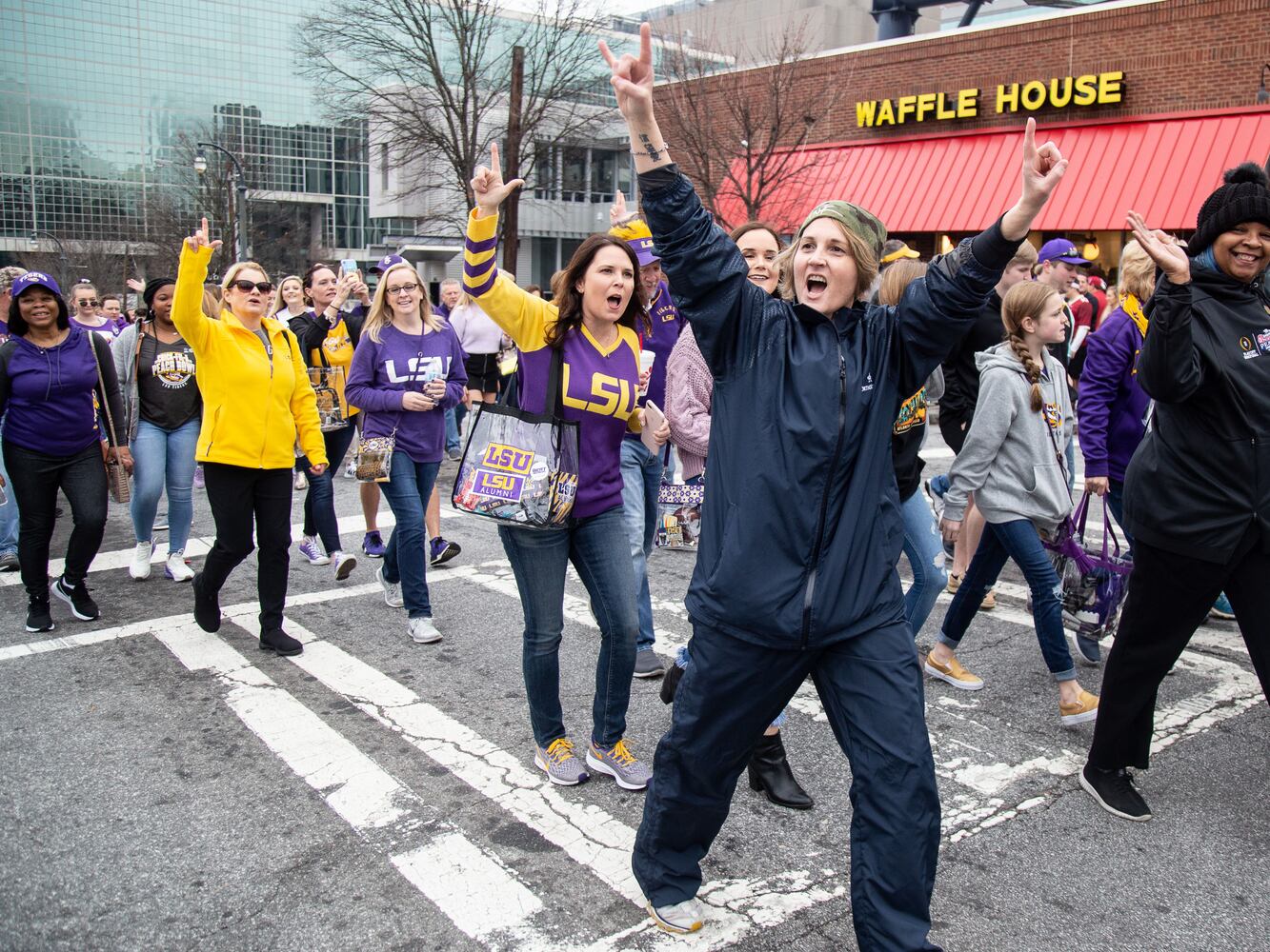PHOTOS: 2019 Chick-fil-A Peach Bowl parade and fan fest