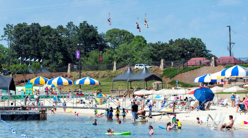 LanierWorld, the beach and water park at Lanier Island / Contributed by Lanier Islands