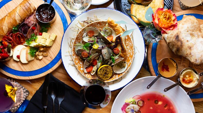 Appetizers from the menu of R3 Rosendale Concepts / Courtesy of Ryan Fleisher, @fleisherphotography