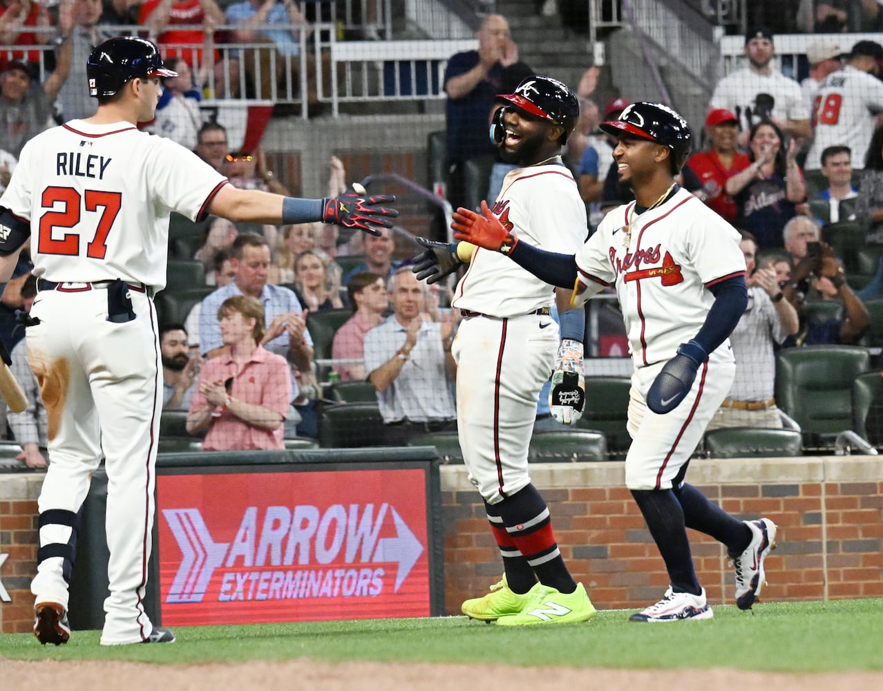 Photos: Braves home opener