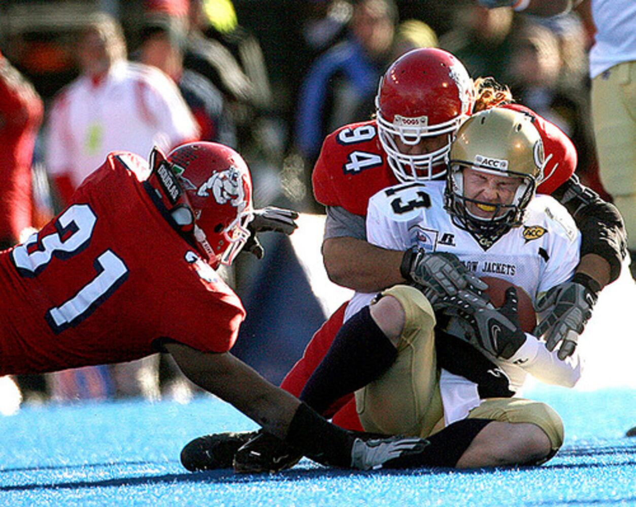 Tech plays in Humanitarian Bowl