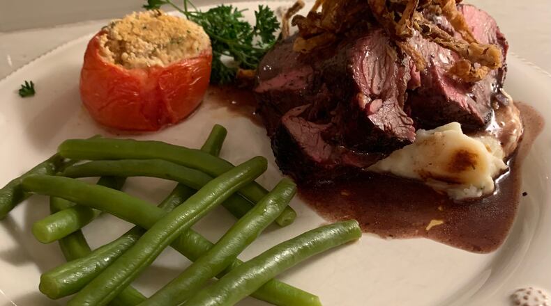 The Tenderloin Tower is a filet of beef that is best cooked on a grill or Big Green Egg, but can be cooked in the oven. Courtesy of Jim Shad